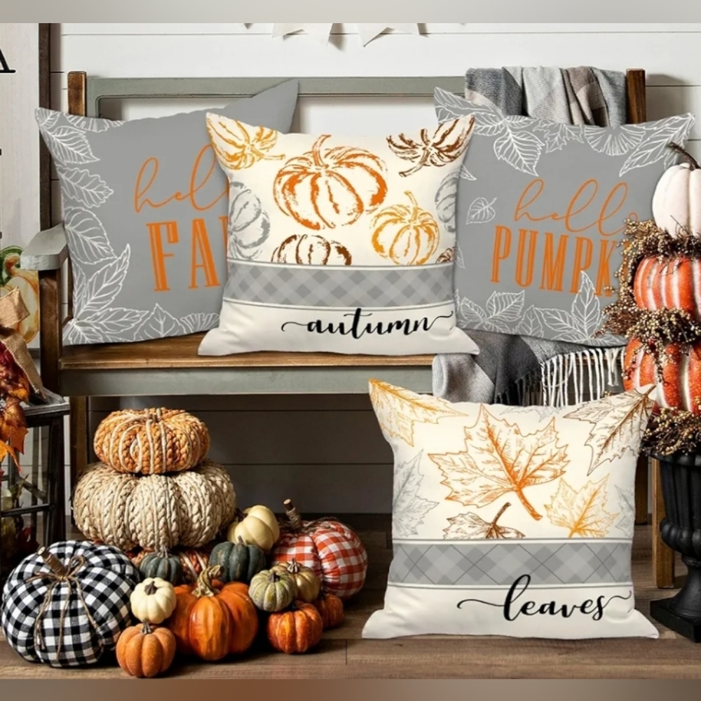 Fall pillow covers